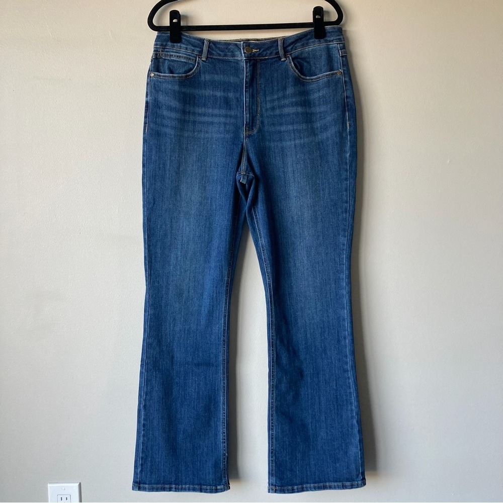 Wrangler Womens Medium Wash Bootcut Stretch Jeans Size 14 1802564‎